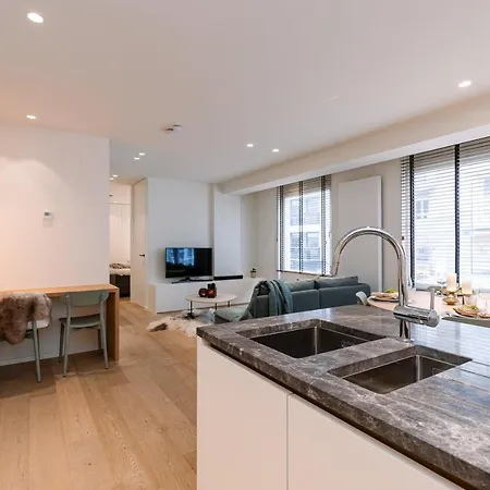 Unique High-end In The Center Of At 50m From Beach Appartamento Knokke-Heist